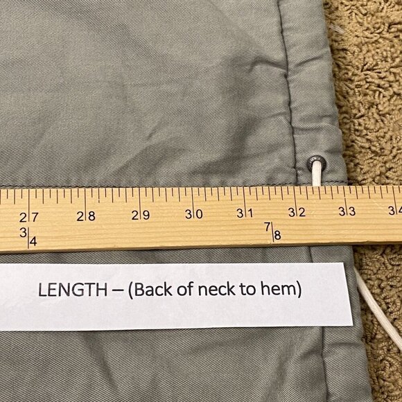 Abercrombie & Fitch Women's Hooded Parka Coat Sz S Removable Fur Sherpa lined - Picture 13 of 16